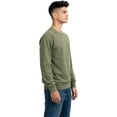 thumbnail image 3 of Milltex 7.25 Oz Premium Vintage Fleece Textured Sweatshirt | Long Sleeve Crewneck Cotton Blend for Men and Women, 3 of 6