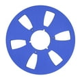 thumbnail image 2 of 1/4 10.5 Inch Empty Takeup Reel, 6 Hole Reel to Reel Recording Empty Take Up Tape, Aluminum Alloy Universal Opening Machine Part for  for NAB Reel to Reel Tape, 2 of 7