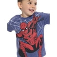 thumbnail image 4 of Marvel Spider-Man Toddler Short Sleeve Graphic Crewneck Tee, Sizes 12M-5T, 4 of 7