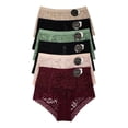 thumbnail image 1 of Paquete 6 Pantaletas De Encaje, Cintura Alta., 1 of 5