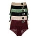 thumbnail image 1 of Paquete 6 Pantaletas De Encaje, Cintura Alta., 1 of 5