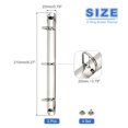 thumbnail image 2 of Uxcell A5 3 Hole Ring Binder Mechanisms, 2 Set 0.79" D Ring Replacement Binder Planner Loose Leaf Binding Spines for Organizers DIY Fill Paper Storage Folder Accessories, 20mm Silver Tone, 2 of 6