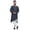 Navy Blue, variant on Atasi Mens Kurta Shirt Solid Engagement Clothing Long Sleeve Kurta For Boys