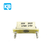 KB electronics 9833 Horsepower resisitor, Horsepower Resistor #9833, 1.0 Ohms (Range: 1/100-1/50 Hp at 90V-130V,   1/50 -1/25 Hp at 180V-240V).