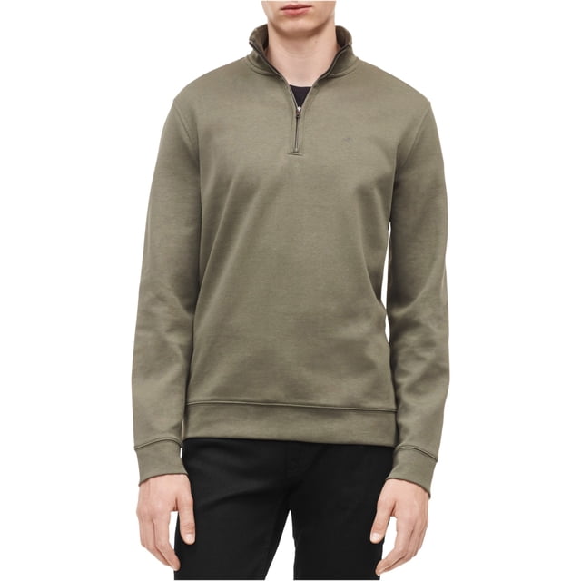 Sudadera Calvin Klein New Essential para Hombre Verde Mediano