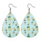 thumbnail image 1 of Pendientes de piel sintética ligeros de 48 colores para mujer, estilo 02-11, 1 of 5