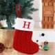 thumbnail image 1 of Medias de Navidad TQEHS Tejido Colgante Decoraciones para el hogar Copo de nieve Tamaño 18*14*2cm, 1 of 6
