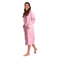 thumbnail image 6 of Women’s Long Waffle Robe - Lightweight 100% Cotton, 6 of 6