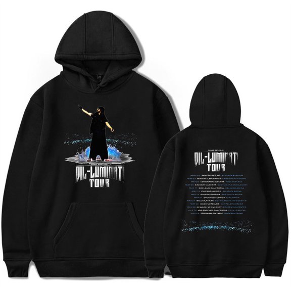 Diljit Dosanjh Hoodie 2024 Dil-Luminati Tour Clothes Fashion Sweatshirt Casual Pullover