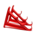 thumbnail image 2 of Plastic Horizontal Fishing Rod Wall Rack - Holds 3 Rods Fishing Rods, Hiking Poles, Ski Poles, Cue or Hockey Sticks, 2 of 7