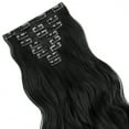 thumbnail image 2 of 8 Pcs Clip in Hair Extensions, Hair Wave Straight Hair Clip in Hair Extensions 24/26 Inchs, 2 of 7