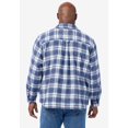 thumbnail image 4 of KingSize Men's Big & Tall Brawny Zip Up Shirt Jacket, 4 of 4
