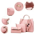 thumbnail image 6 of TAIAOJING Women Tote Bags Fashion Upgrade 3pcs Set Crossbody Bag Handbags Wallet Tote Bag Shoulder Bag Top Handle Satchel, 6 of 9