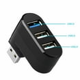 thumbnail image 4 of USB Port Splitter USB 3.0 3 Port hub with Swivel Base (90°/180°) hub, 4 of 8