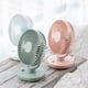 thumbnail image 5 of Ventilador con cabeza móvil Escritorio para estudiantes Mini ventilador USB silencioso Rosa JM, 5 of 5