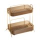 thumbnail image 5 of Estante de cosméticos de escritorio, soporte para cupcakes de frutas, bandejas de almacenamiento de mesa, organizador de joyas Marrón claro, 5 of 9