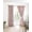Pink, variant on Brown Boho Blackout Curtains 45 Inches Long for Bedroom, Retro Western Rustic Ethnic Tribal Patterns Thermal Insulated Room Darkening Black Out Window Curtain Panels Grommet Drapes for Living Room