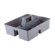 thumbnail image 4 of de limpieza Cesta de cesta Box Multifunción Multifunción Fácil de llevar y almacena Compartimentos Canasta de almacenamiento para restaurante Grande, 4 of 9