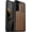 American Flag-Walnut, variant on Case for Galaxy S23 Case [Natural & Black Soft TPU] Shockproof Protective Cover Unique & Classy Design Compatible with Samsung S23 American Flag-Black