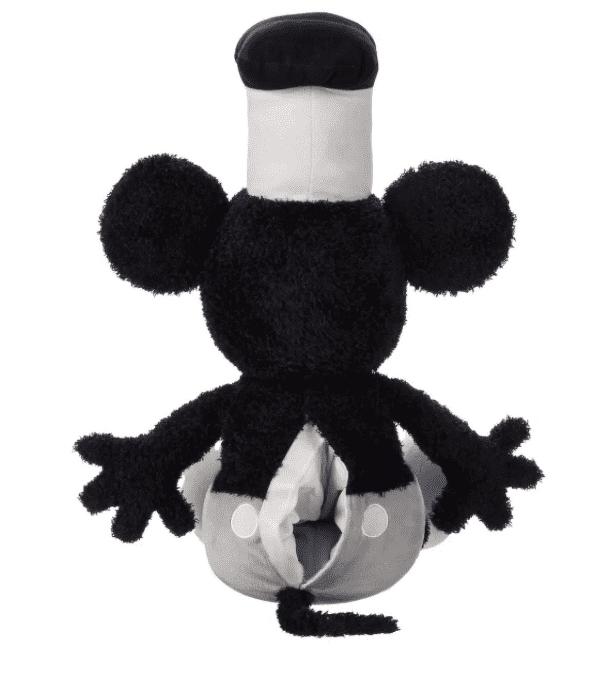 Disney Parks Mickey Mouse Weighted Plush &ndash; Steamboat Willie &ndash; 17'' New With Tag