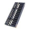 thumbnail image 3 of HILABEE 13 Rods Wooden Abacus, Educational Tools Wood Bead Arithmetic for Adults Kids Black Frame, 3 of 9