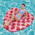 thumbnail image 2 of Bestway: H2OGO! Scentsational Raspberry - Pool Float - Inflatable Water Lounge, Fruity Scented Fragrance, Large Design, Party Decoration, 396lb Cap, 2 of 9