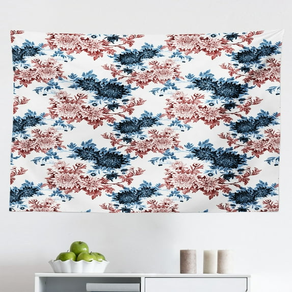 Outer Space Tapestry, Galaxy Themed Image with Stars Planets Spacecrafts and Rockets, Fabric Wall Hanging Decor for Bedroom Living Room Dorm, 2 Sizes, Multicolor, by Ambesonne