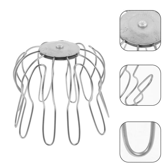 Homoyoyo Stainless Steel Gutter Guard for Home Roof Drain, Easy Install, Anti-Clog , Weather Resistant