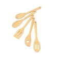 thumbnail image 5 of Mainstays 5pk Bamboo Spoons for Cooking, Kitchen Essential Tools Set, 5 of 11