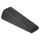 thumbnail image 1 of Topes de puerta Uxcell, 1.3 pulgadas/32 mm de altura, tope de puerta de zinc y goma para cualquier puerta pesada/cualquier suelo [Negro Mate], 1 of 6