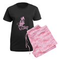 thumbnail image 5 of CafePress - EQUESTRIAN JUMP Women's Dark Pajamas - Women's Short Sleeve Print T-Shirt and Pants Dark Cotton Pajama Set, 5 of 7