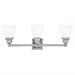thumbnail image 2 of Livex Lighting 1033-35 Casual Transitional 3-Light Polished Nickel Bath Vanity, 2 of 2