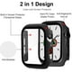 thumbnail image 3 of Funda protectora para Apple Watch Series 10 de 46 mm, carcasa rígida de policarbonato con vidrio templado, azul medianoche, multicolor, 3 of 5