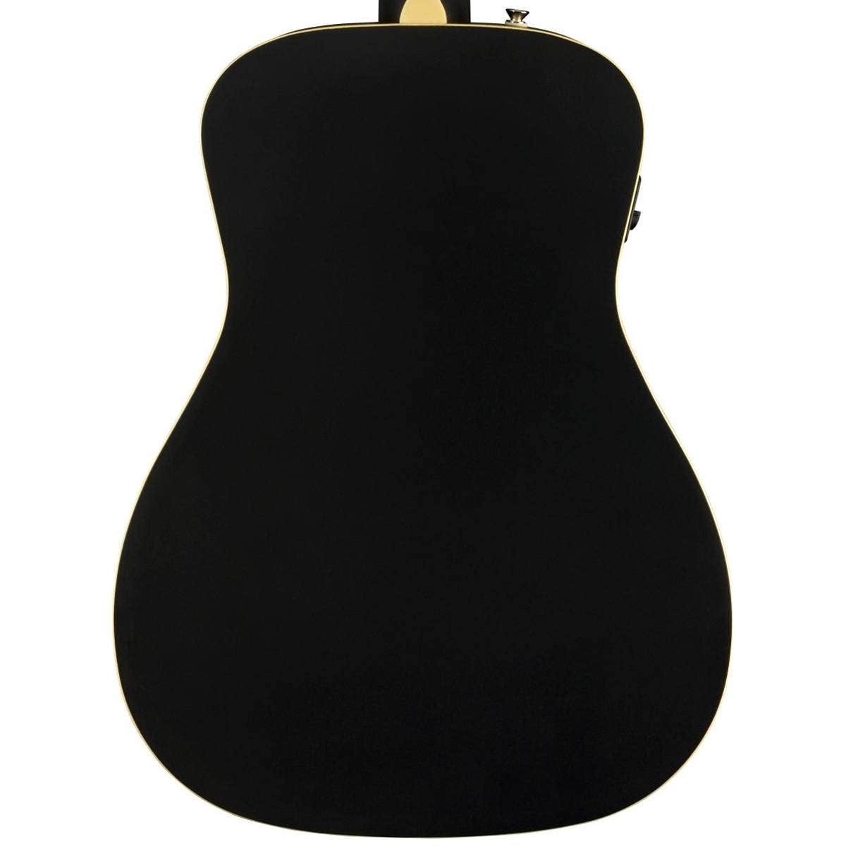 Fender Joe Strummer Campfire Electric Guitar, Walnut Fingerboard, Matte Black