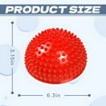 thumbnail image 2 of BESTSKY Exercise Ball,6.3"*6.3"*3.15" Pilates Ball,Anti-Slip Birth Ball,Red, 2 of 7