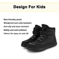 thumbnail image 5 of Cyiecw Toddler Snow Boots Boys Girls Boots Warm Waterproof Outdoor Winter Anti-Slip Kids Toddler Boots (Toddler/Little Kid/Big Kid), 5 of 7