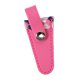 thumbnail image 4 of Funda Protectora de Cuero Sintético para Tijeras de Manualidades, 8 X 3 Cm, Elegante Estuche de Almacenamiento para Tijeras de Bordar Y Coser. Rosa roja, 4 of 9