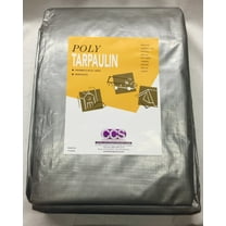 20' x 40' Heavy Duty Silver Poly Tarp