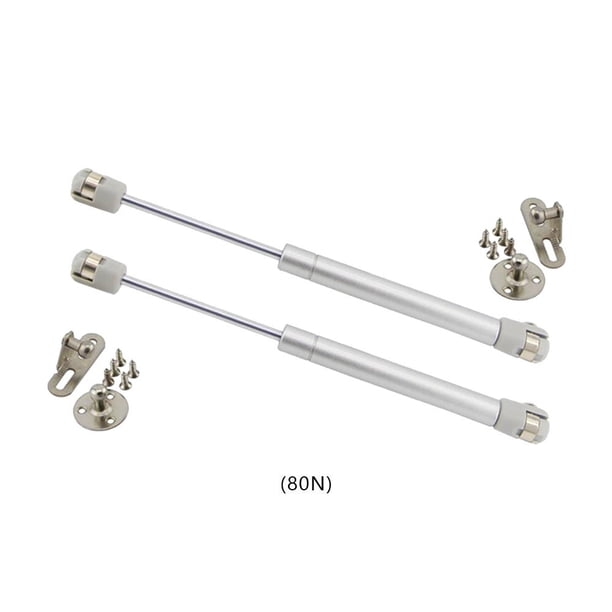 Bisagras para muebles, 2 uds., soporte hidráulico silencioso para elevador de puerta de muebles (80N)