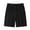 Black, variant on Plebaso Big and Tall Men's Shorts Summer Elastic Waist Beach Casual Shorts Lightweight Outdoor Hiking Shorts