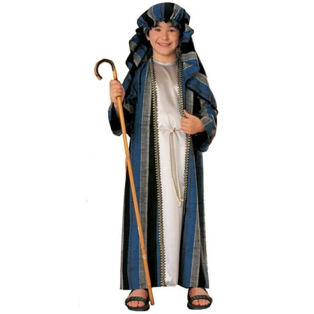 Kid's Deluxe Biblical Shepherd Costume - Size MEDIUM