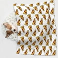 thumbnail image 6 of Pofeuu Pizza Print Puppy Blanket,Dog Blankets,Pet Blanket Cozy Cat Blankets for Indoor Cats, Fuzzy Pet Blanket for Kitten Doggy Dog Blankets-Medium, 6 of 8