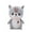 Grey, variant on New Cute And Warm Squirrel Pillow Sofa Backrest Toys For Children