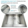 thumbnail image 4 of Transolid OSCS3224 Outdoor Kitchen 32-in x 24-in x 51-in Single Sink Cabinet With Folding Shelves, Stainless Steel, 4 of 5
