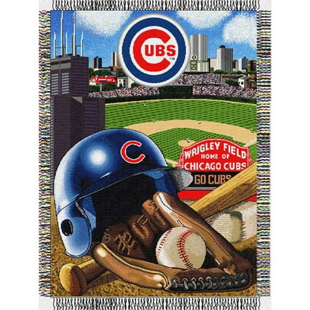MLB - Chicago Cubs 48x60 Home Field Advantage Tapestry Throw