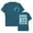 T2 Dark Green, variant on Boys COOL BIG BRO BROTHER CLUB Tops Round Neck Short Sleeve T Shirts Kids Fashion Casual Everyday Summer Loose Comfort Pullover Tee