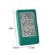thumbnail image 3 of Reloj despertador digital con pantalla LCD, termómetro, higrómetro, reloj digital de temperatura y humedad con función de repetición y calendario inteligente., 3 of 8