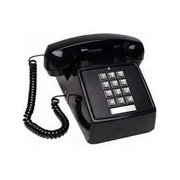 Cortelco 250000-VBA-20MD Desk Phone Value Line - Black