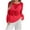 Red—Prime Deals, variant on BADHUB Women's Sheer Long Sleeve Tops Casual See Through Mesh Blouse Lightweight Pullover Layer Shirt Black S