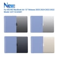 thumbnail image 4 of Funda rígida para MacBook Air de 13 pulgadas, IBENZER M4, M3, M2, azul, 4 of 9
